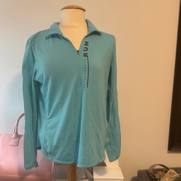 Under Armour Teal Long Sleeve Top - Picture 1 of 3